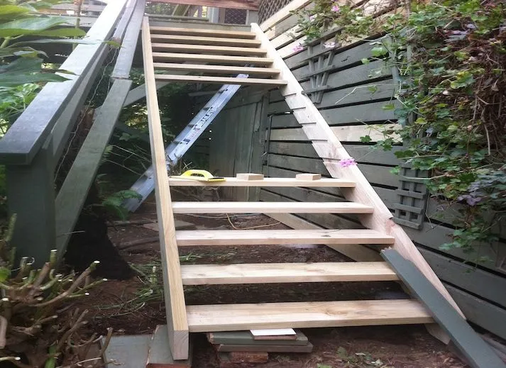 Hardwood stair treads